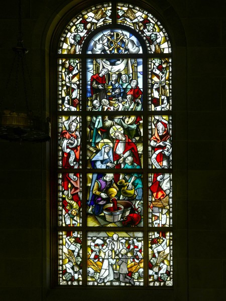 uwf-4 dark The Wedding Feast of Cana Window