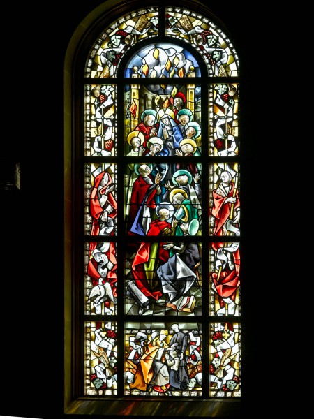 uwf-7 light The Pentacost Window